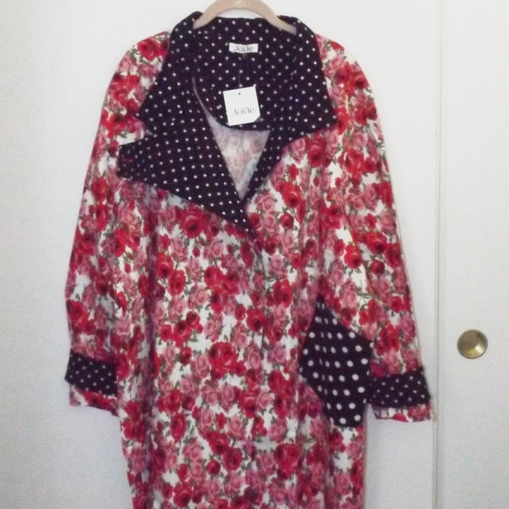 Asymmetrical spring jacket Size XL-1X, NWT (#EV1670)
